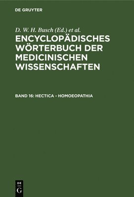 bokomslag Hectica - Homoeopathia