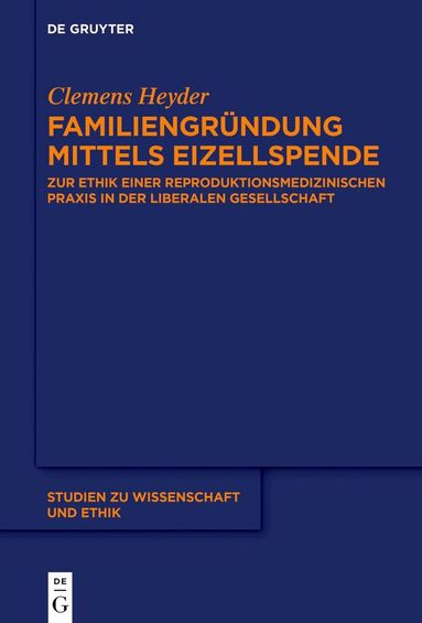 Clemens Heyder - Familiengründung mittels Eizellspende, Inbunden