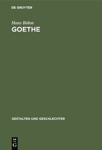 bokomslag Goethe