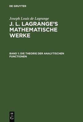 bokomslag Die Theorie der analytischen Functionen