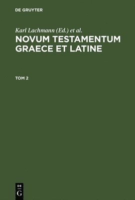 bokomslag Novum Testamentum Graece et Latine