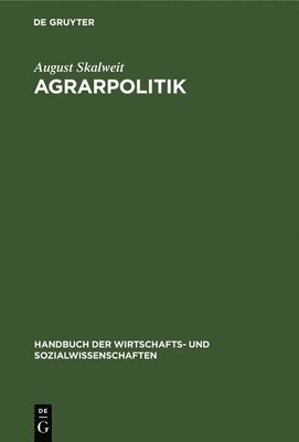 Agrarpolitik 1