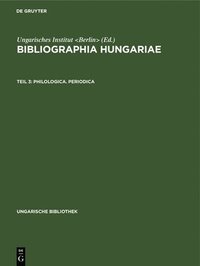 bokomslag Philologica. Periodica