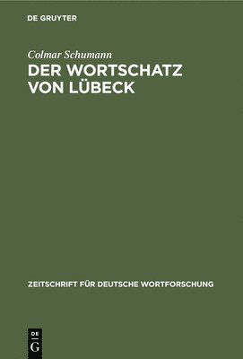 bokomslag Der Wortschatz Von Lbeck