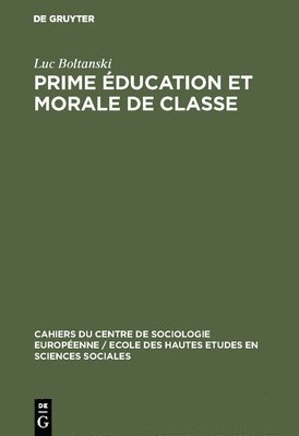 Prime ducation et morale de classe 1