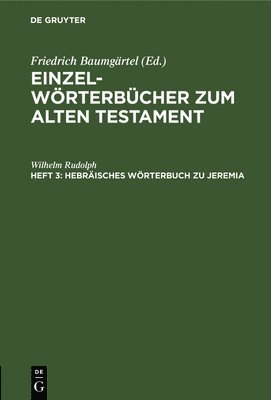 Hebrisches Wrterbuch Zu Jeremia 1