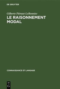 bokomslag Le raisonnement modal