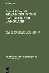bokomslag Basic concepts, theories and problems: alternative approaches