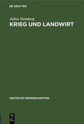 bokomslag Krieg Und Landwirt