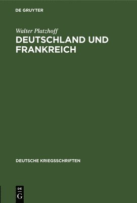 bokomslag Deutschland und Frankreich