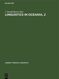 bokomslag Linguistics in Oceania, 2