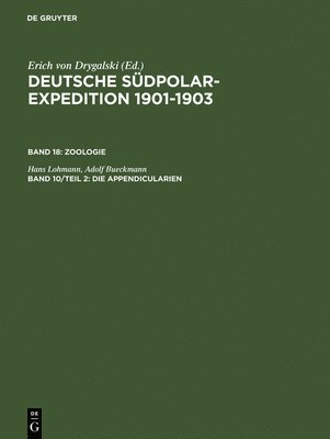 Hans Lohmann, Adolf Bueckmann, Erich von Drygalski - Die Appendicularien, Inbunden