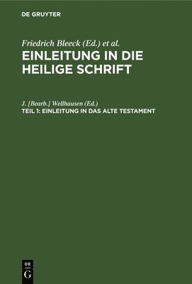 bokomslag Einleitung in das Alte Testament