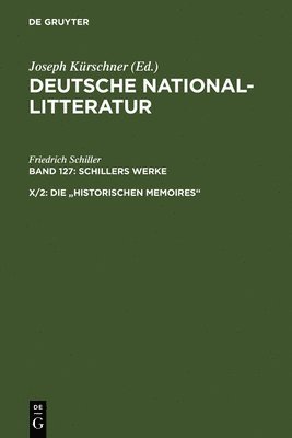 bokomslag "historischen Memoires"