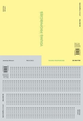 bokomslag Jeremias Altmann - YOUNG PROPHECIES / MACHINES