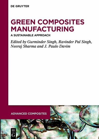 Gurminder Singh, Ravinder Pal Singh, Neeraj Sharma, J. Paulo Davim - Green Composites Manufacturing, Inbunden