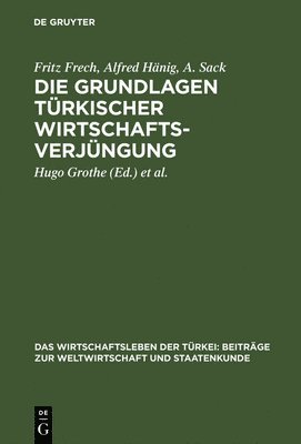 bokomslag Grundlagen türkischer Wirtschaftsverjüngung