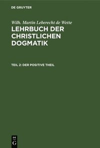 bokomslag Der Positive Theil