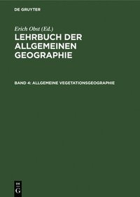 bokomslag Allgemeine Vegetationsgeographie