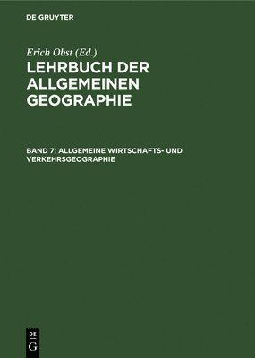 Allgemeine Wirtschafts- und Verkehrsgeographie 1