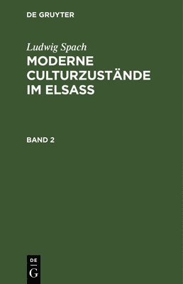 Moderne Culturzustnde im Elsass 1