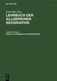 bokomslag Allgemeine Klimageographie