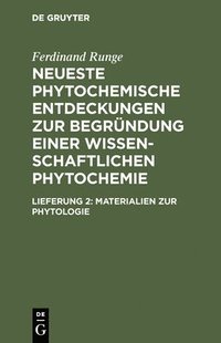 bokomslag Materialien Zur Phytologie
