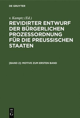 bokomslag Motive Zum Ersten Band