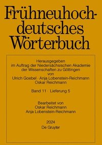 bokomslag Frühneuhochdeutsches Wörterbuch. Band 11/Lieferung 5