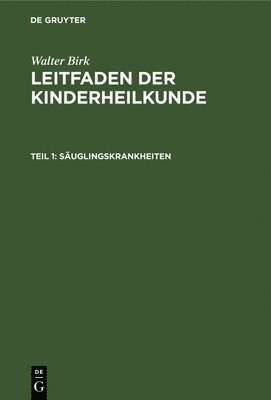 bokomslag Säuglingskrankheiten