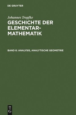 bokomslag Analysis, analytische Geometrie