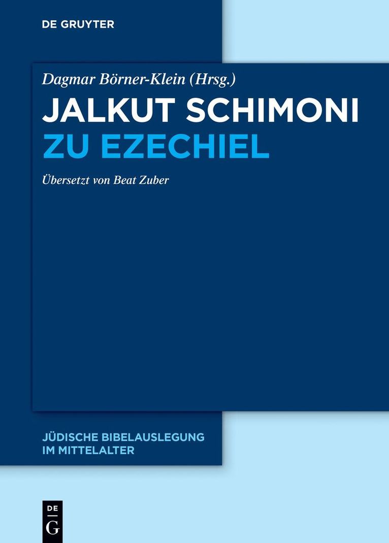 Dagmar Börner-Klein - Jalkut Schimoni zu Ezechiel, Inbunden