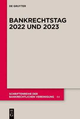 bokomslag Bankrechtstag 2022 Und 2023