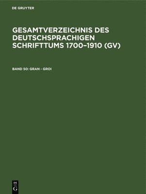 Hilmar Schmuck, Willi Gorzny, Peter Geils - Gran - Groi, Inbunden