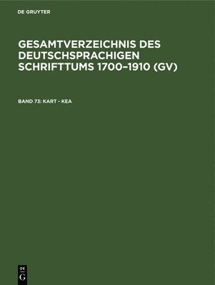 Hilmar Schmuck, Willi Gorzny, Peter Geils - Kart - Kea, Inbunden