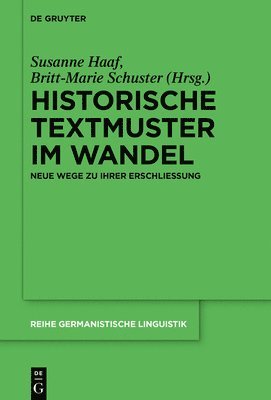 bokomslag Historische Textmuster im Wandel