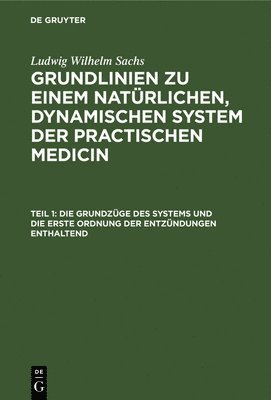 bokomslag Die Grundzge Des Systems Und Die Erste Ordnung Der Entzndungen Enthaltend