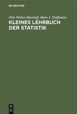 Kleines Lehrbuch der Statistik 1