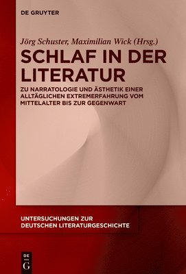 bokomslag Schlaf in der Literatur