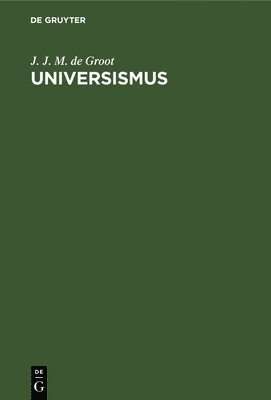 bokomslag Universismus