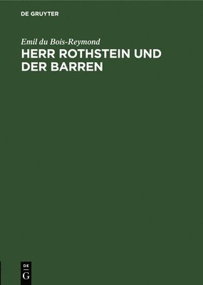 Herr Rothstein Und Der Barren 1