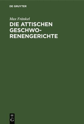 bokomslag attischen Geschworenengerichte