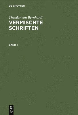 Vermischte Schriften 1