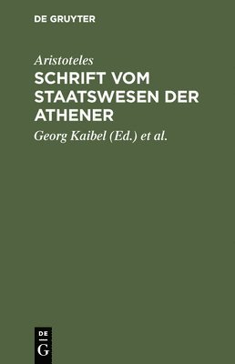 Schrift vom Staatswesen der Athener 1