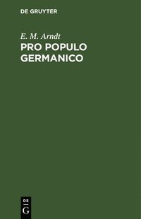 bokomslag Pro Populo Germanico