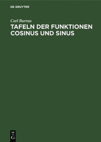 bokomslag Tafeln Der Funktionen Cosinus Und Sinus