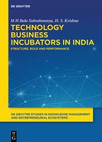 bokomslag Technology Business Incubators in India