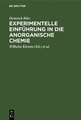 bokomslag Experimentelle Einfhrung in Die Anorganische Chemie