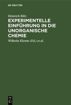 bokomslag Experimentelle Einfhrung in Die Unorganische Chemie