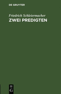 Zwei Predigten 1